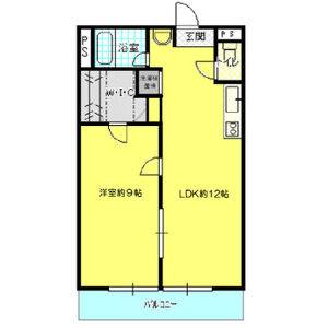 シャトー共栄 間取り図
