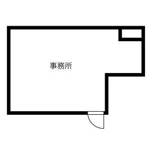 サン・東山公園ウエスト 1D号室 間取り図