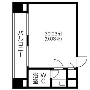 パルナス栄 間取り図