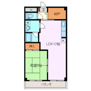 メゾン志氐野 間取り図