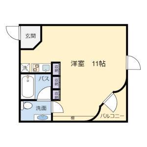 BIANCASA水主町 間取り図
