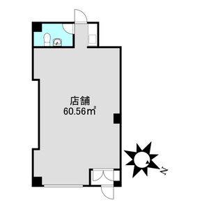 ヴィラマルシェ 1B号室 間取り図