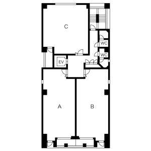 レインボー丸の内 間取り図