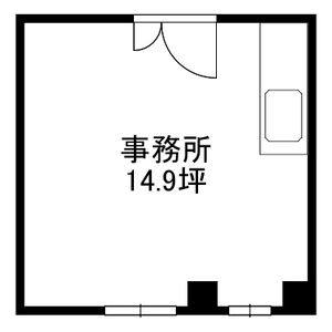 OFFICE I・O・P 間取り図