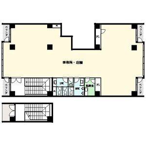 パティオ新栄 2階号室 間取り図