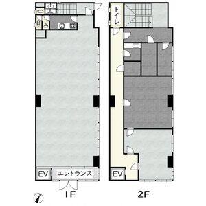 豊川稲荷ビル 1階号室 間取り図