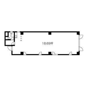 ミズキンビル 間取り図