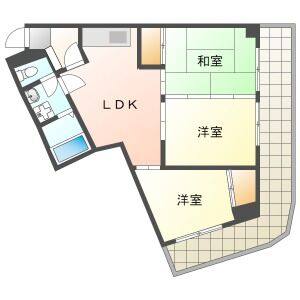 サンヒルズ松和花壇 間取り図