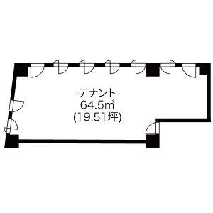ダイイチ岐阜金宝町ビル 間取り図