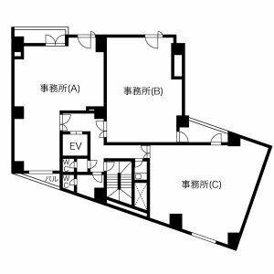 アソルティ新栄 8C号室 間取り図