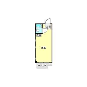 エースフラッツ 間取り図