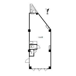 山口ビル 3C01号室 間取り図