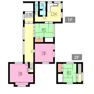 知多市新地のお家 号室 間取り図