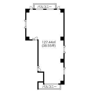 スクエアオフィス名駅北 間取り図
