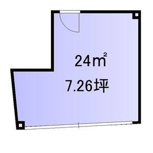 天池ビル 2階号室 間取り図