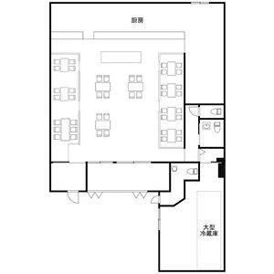東曙ビル 1A号室 間取り図