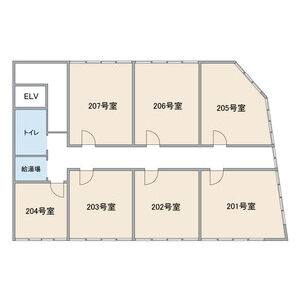 東名ビルディング 間取り図