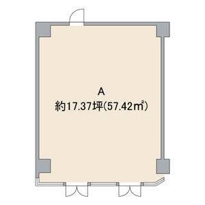 髙帆ビル 4F A号室 間取り図