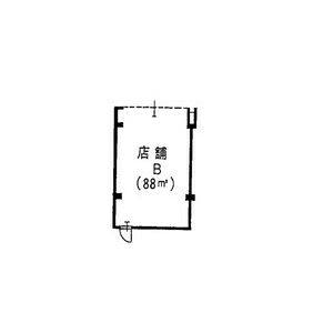 一番町ハウス・S棟 B号室 間取り図