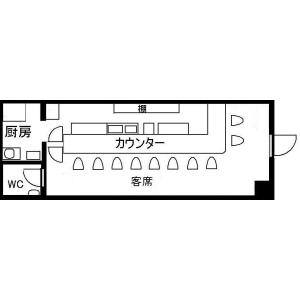 パックス荒畑 2 間取り図