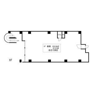 井上ビル 1F号室 間取り図
