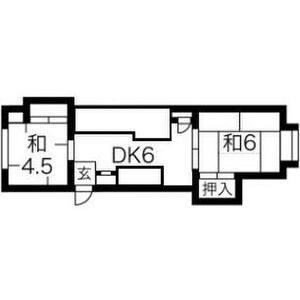 三恵ビル 29号室号室 間取り図