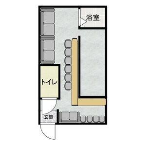 サントピア宮根台 2B号室 間取り図