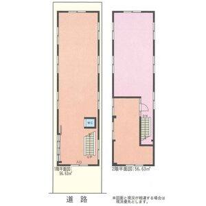守山区瀬古貸倉庫 号室 間取り図
