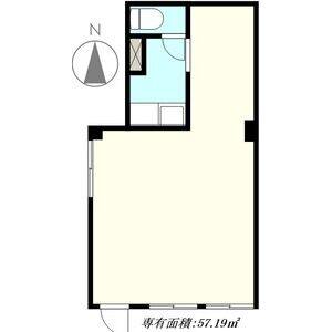 ブランチ栄 2A号室 間取り図