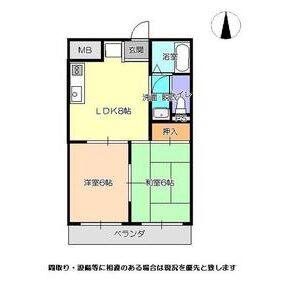 マンションメトロ 1C号室 間取り図