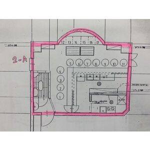 FLEX瑞穂10番館 2階A号室(店舗)号室 間取り図