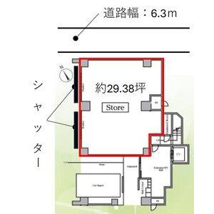 トリニティ瑞穂 テナント号室 間取り図