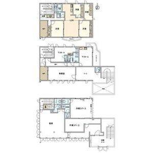 岩倉店舗付住宅 1号室 間取り図