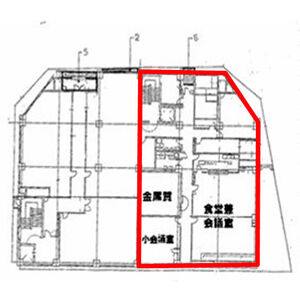 【格安物件】パルネス2号館 1F号室 間取り図