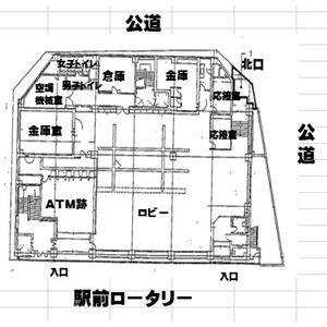 【格安物件】パルネス2号館 2F号室 間取り図