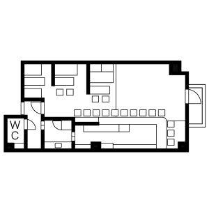 旭が丘サンシャインビル 間取り図