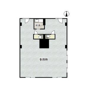 山口ビル 2AB号室 間取り図