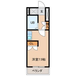 アミューズコート 間取り図