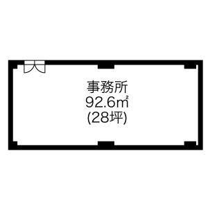 協和錦ビル 間取り図