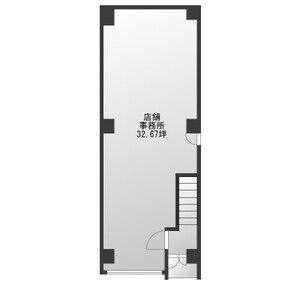 ノースゲート名駅 1F号室 間取り図