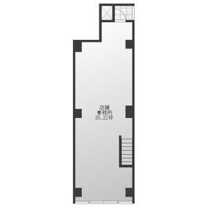 ノースゲート名駅 2F号室 間取り図