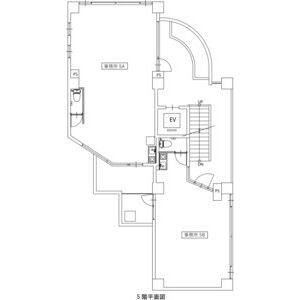 LINKS八事ビル 5 間取り図