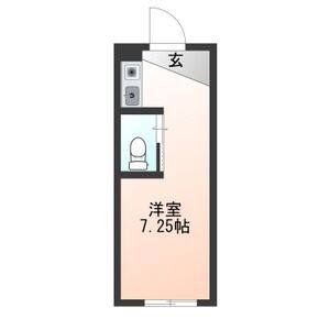 Sun Plus　1 107(ネイルサロンおすすめ)号室 間取り図