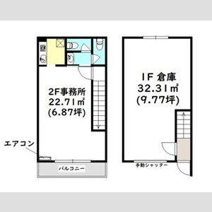 Bureau　Yokoyama(V) A 間取り図