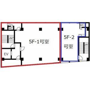 アミティエ錦第一ビル 5F 間取り図