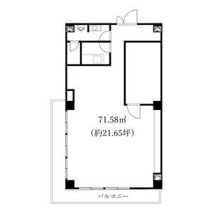 オオタ明野ビル 2F号室 間取り図