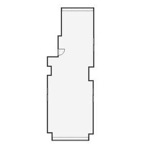 青木屋ビル 1F号室 間取り図