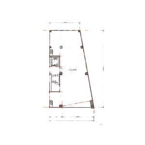 NLRA Higashiyama 2階号室 間取り図