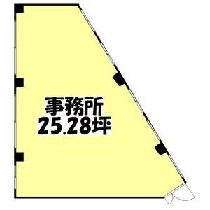 千種橋ビル 5C号室 間取り図