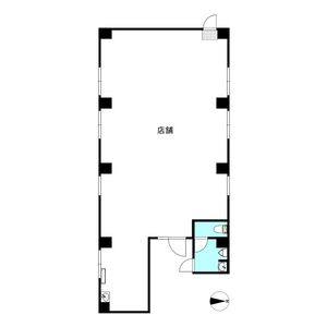 青木店舗 号室 間取り図
